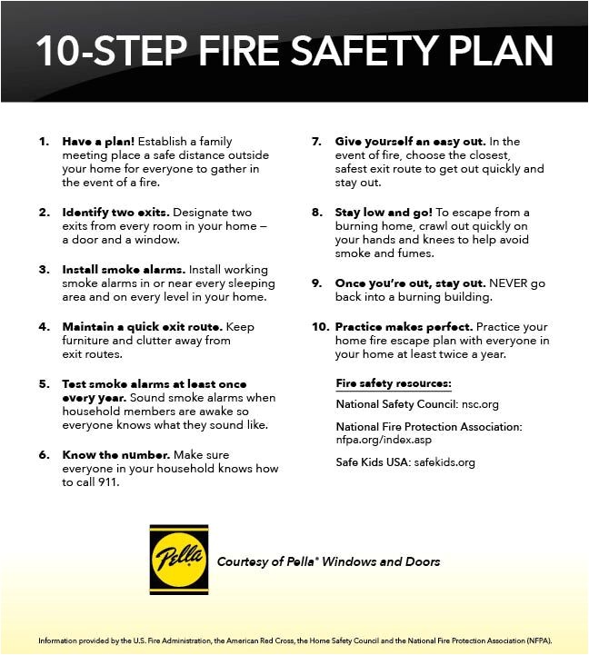 home safety emergency plan