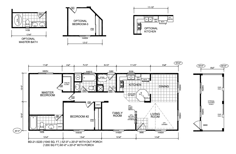 Fleetwood Mobile Homes Floor Plans97