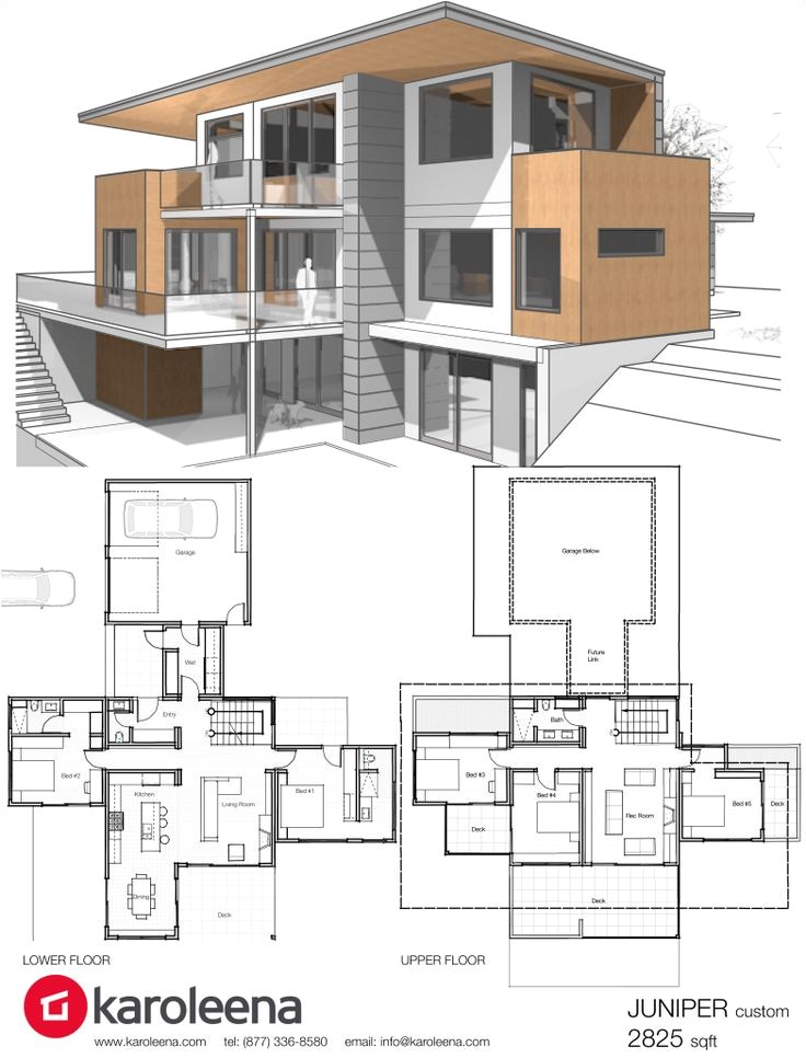 floor plans for modern homes