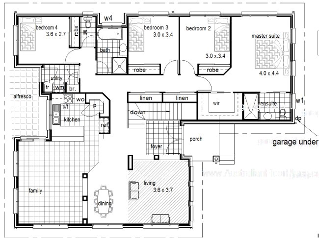 free house designs and floor plans australia