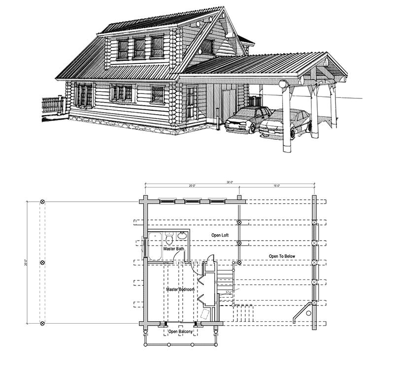 free small cabin floor plans