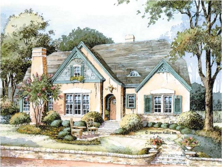 house plans for small french country cottages