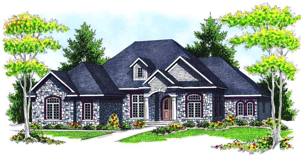 french country ranch house plans for narrow lots