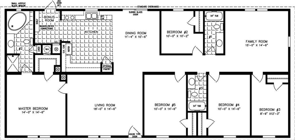 floor plans of mobile homes