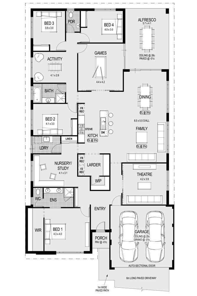 floor plans for group homes