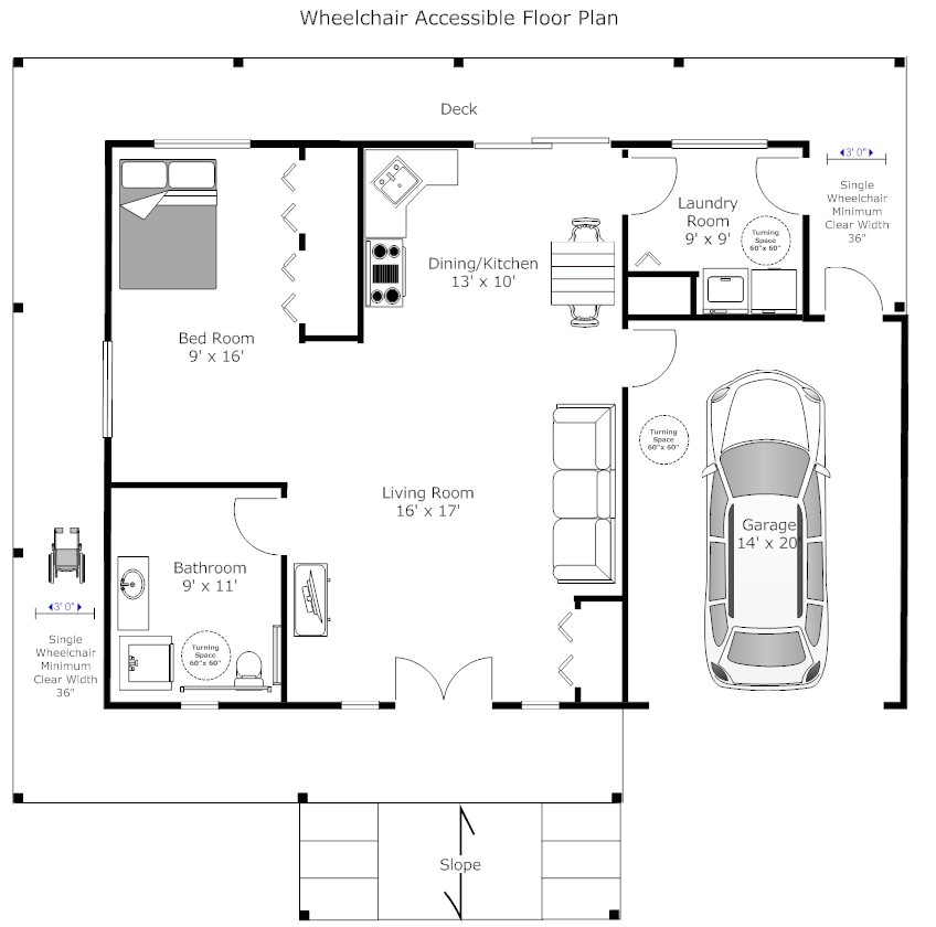 handicap accessible house plans