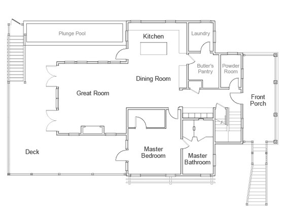 renderings and floor plan of hgtv dream home 2013