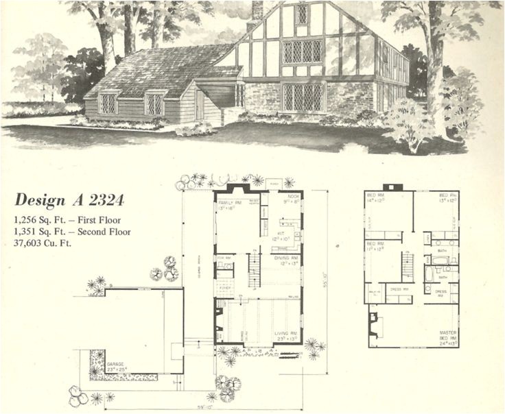 historic tudor house plans