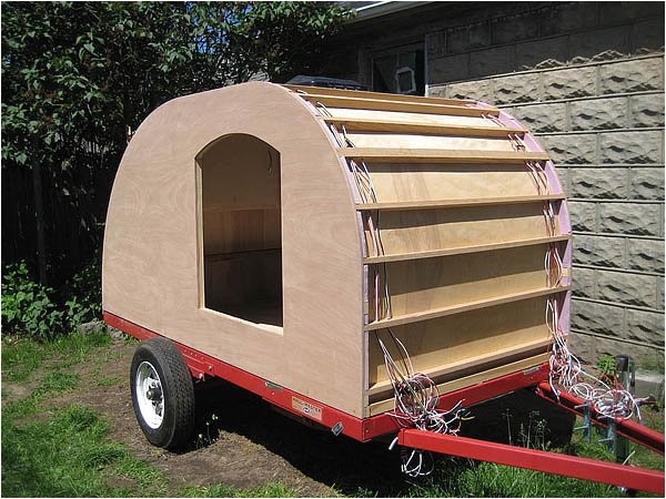 our home built teardrop trailer