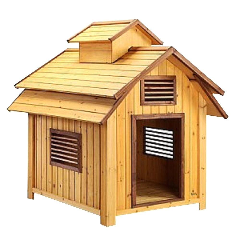 home depot dog house plans