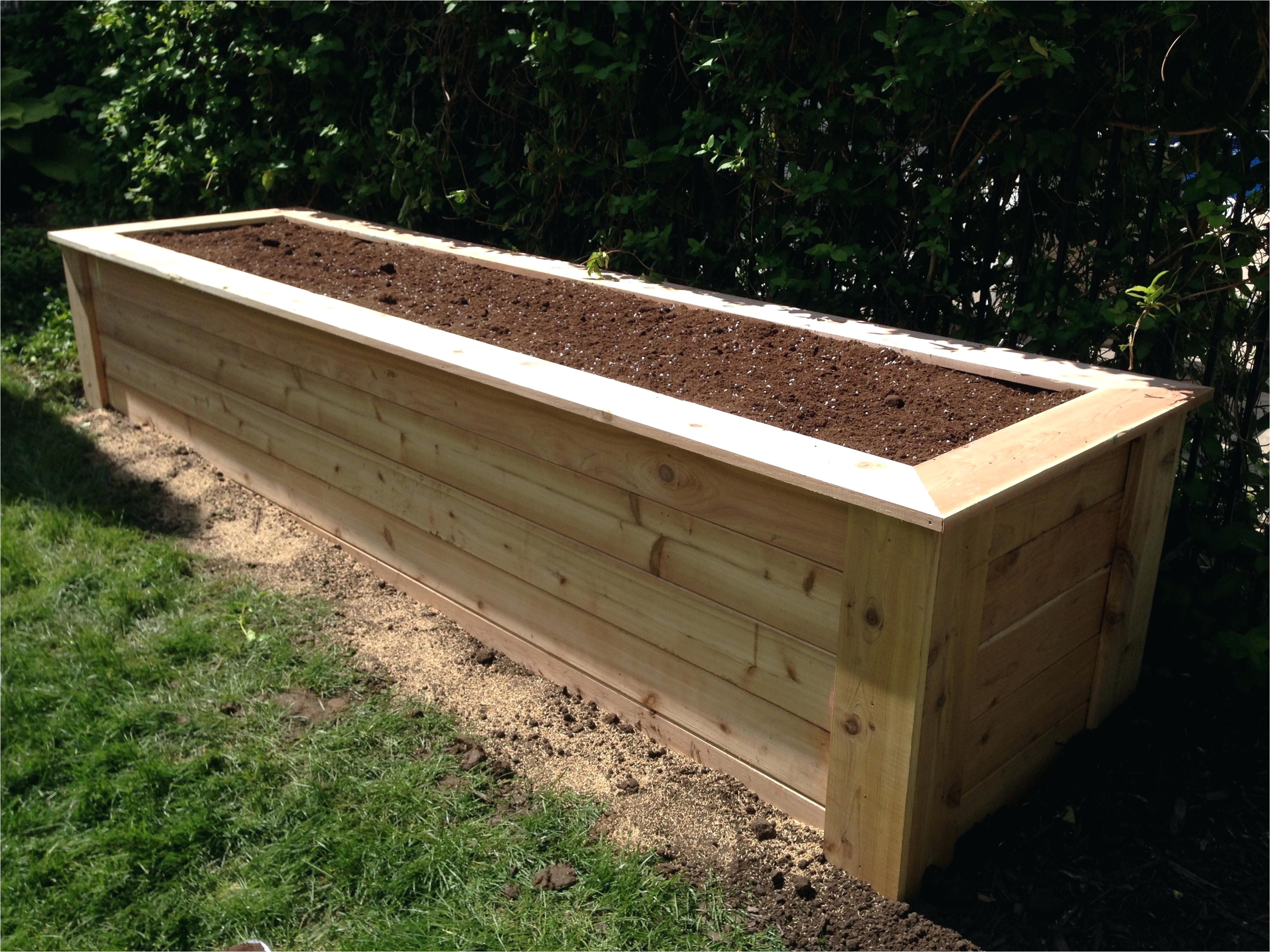 vegetable box plans raised planter s garden bed home depot contemporary