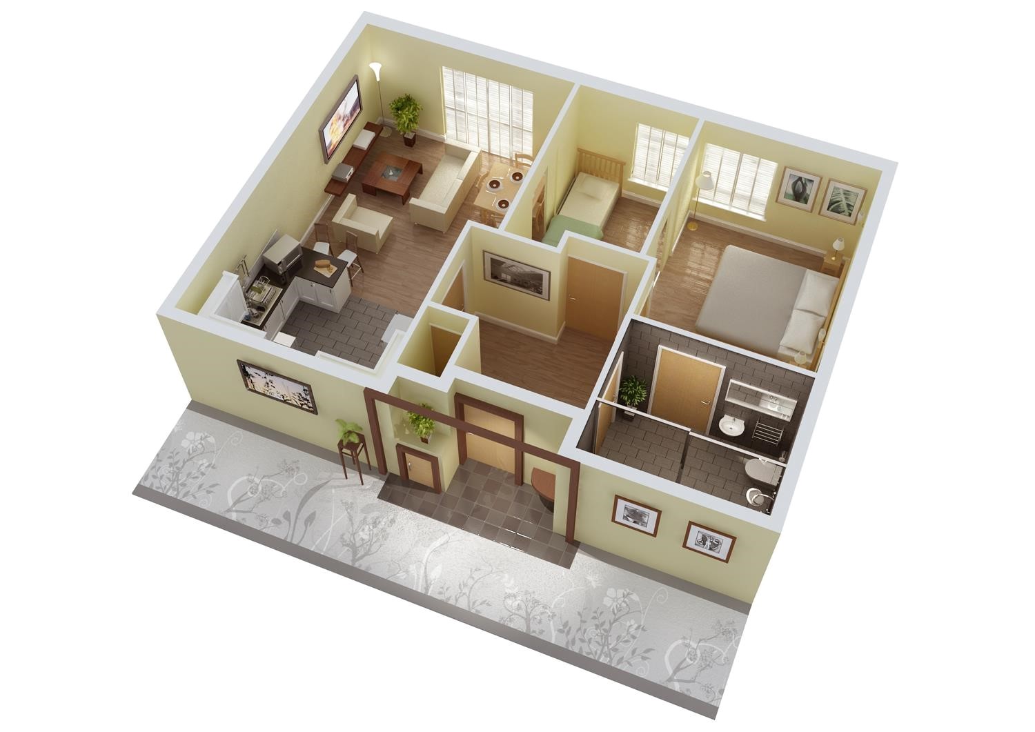 killer 3d home plans and designs