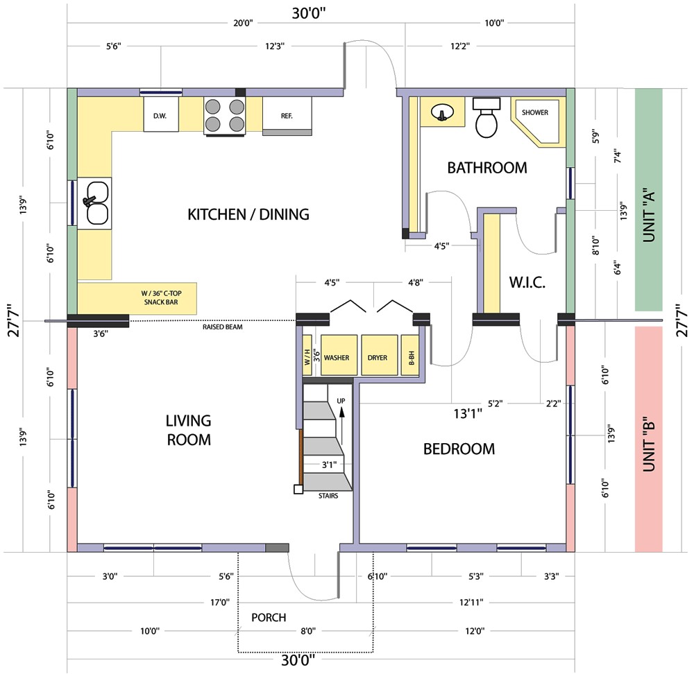 floor plans and site plans design