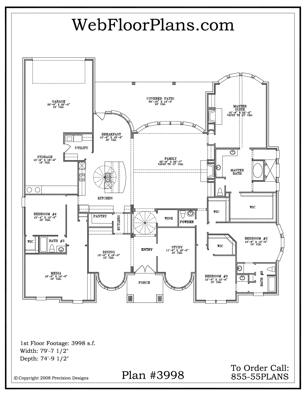 house plans 1 story
