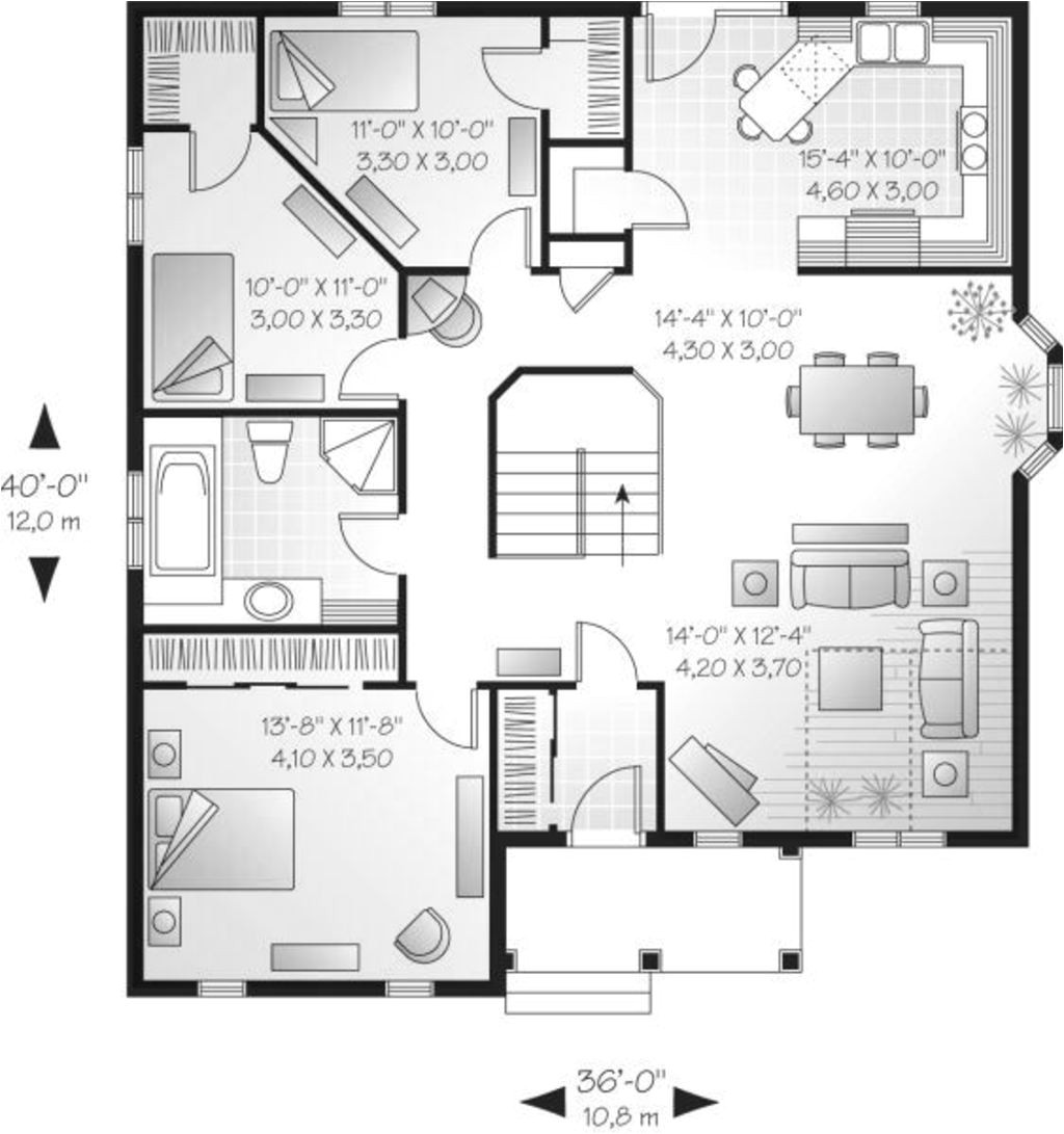cottage floor plans ontario elegant 3 bedroom house plans no garage internetunblock