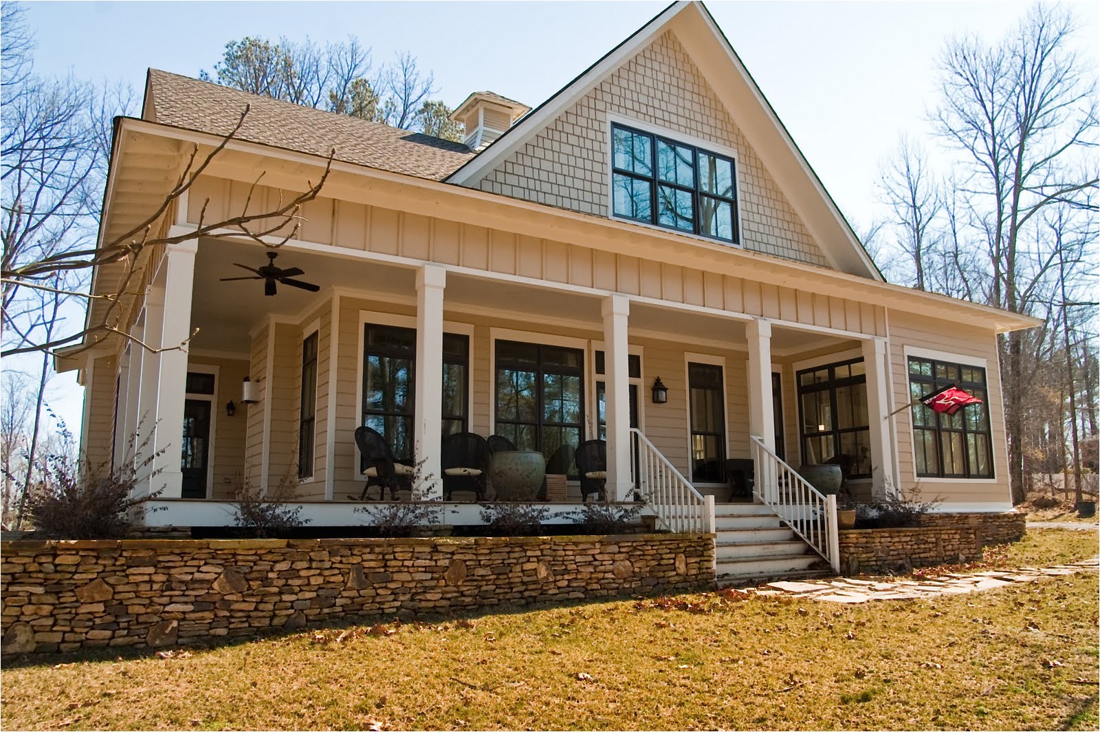 southern house plans wrap around porch