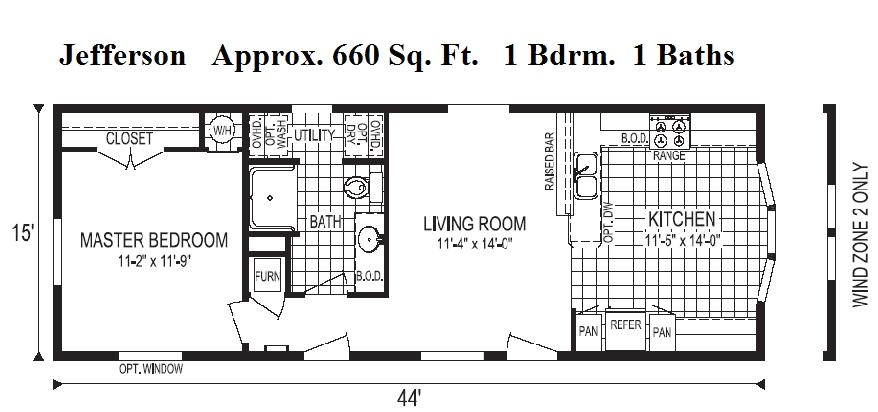 modular homes less than 1000 square feet