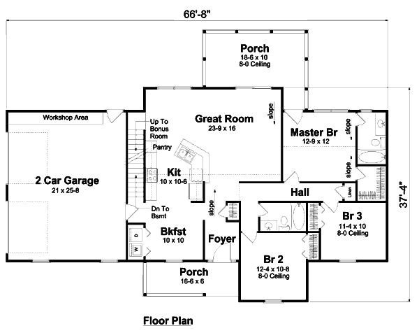 1400 square foot house plans