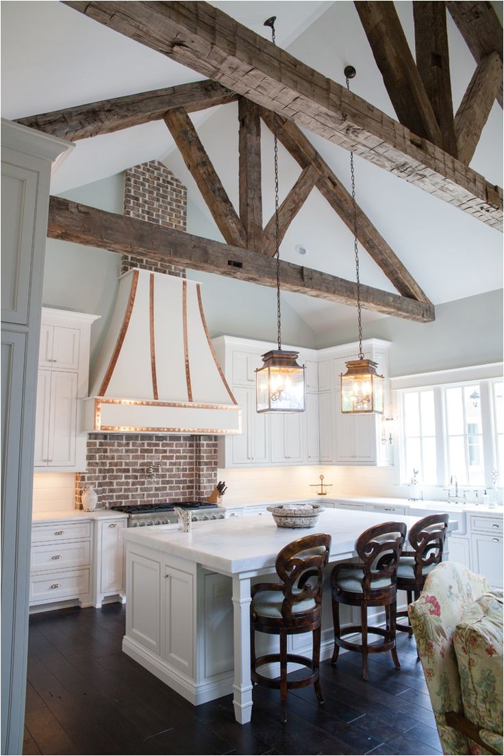 exposed beams styling