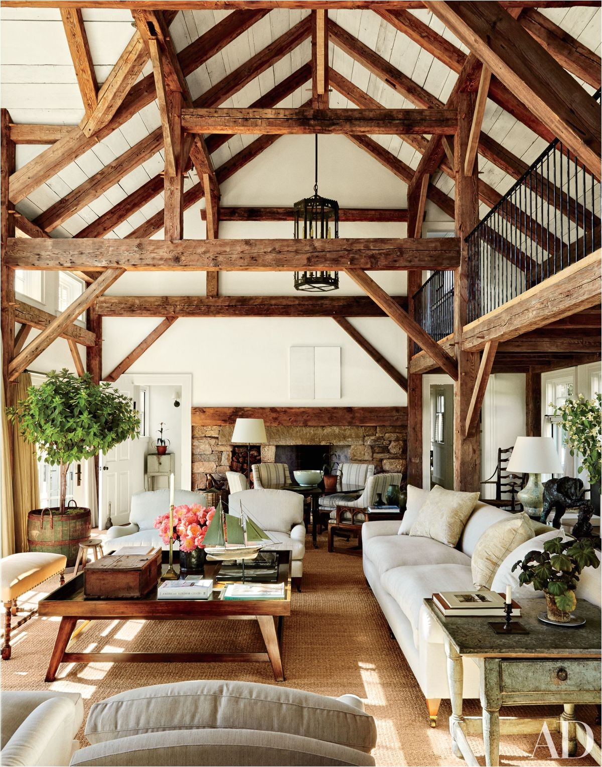 exposed beams styling