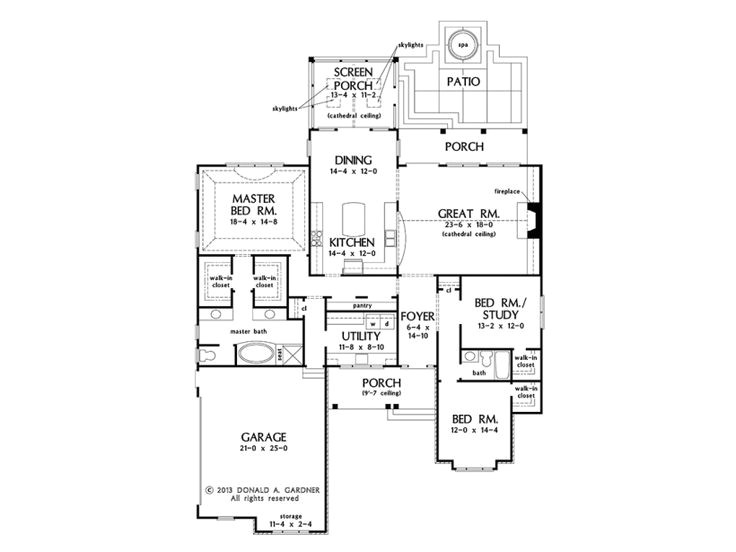 House Plans With Separate Living Room