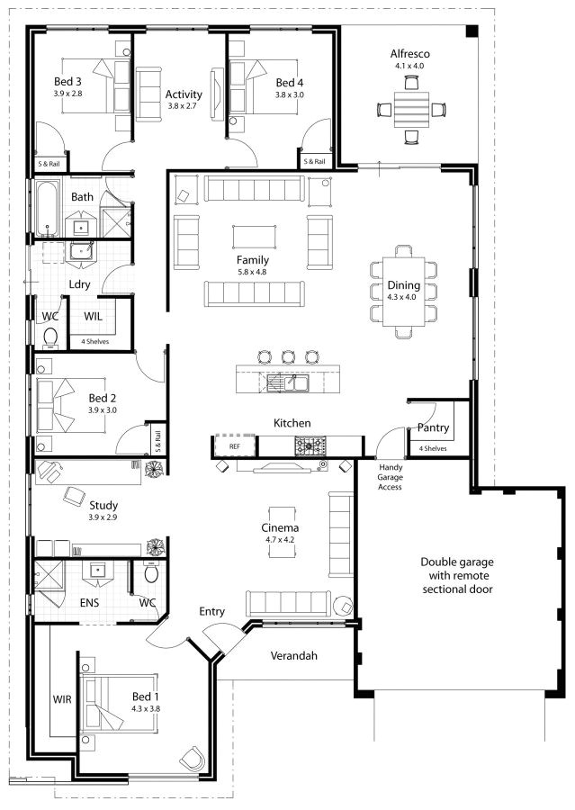 nice large kitchen house plans 11 house plans with separate kitchen