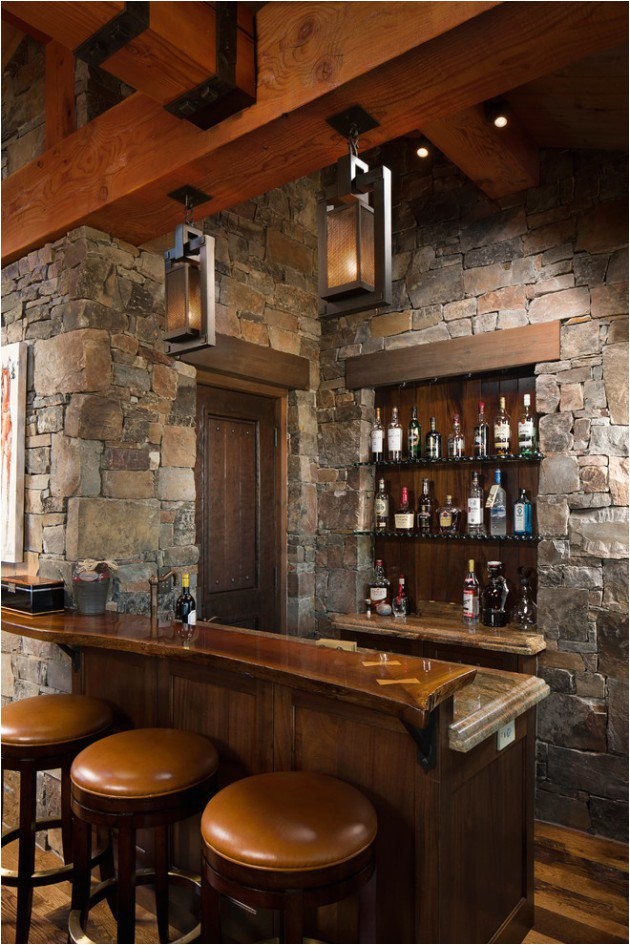 16 awe inspiring rustic home bars for an unforgettable party