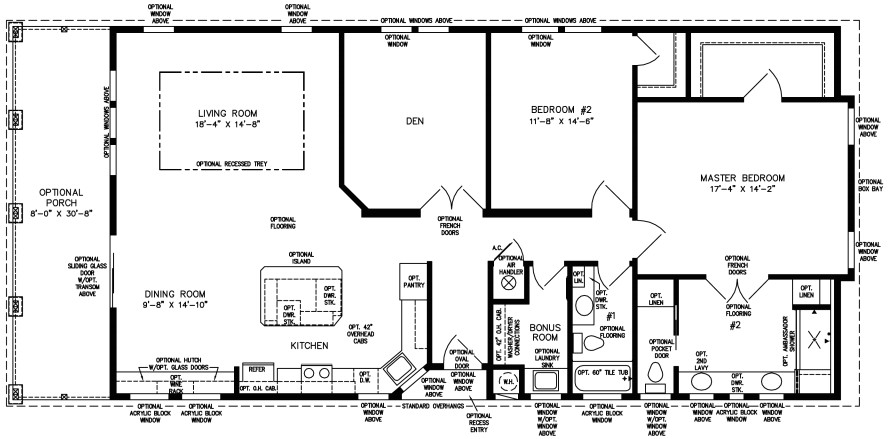 jacobsen mobile home floor plans