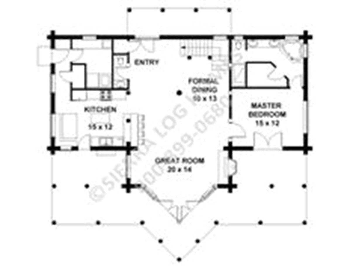 log home designs floor plans