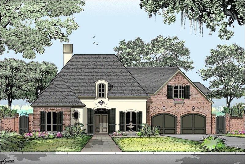 french country house plans in louisiana
