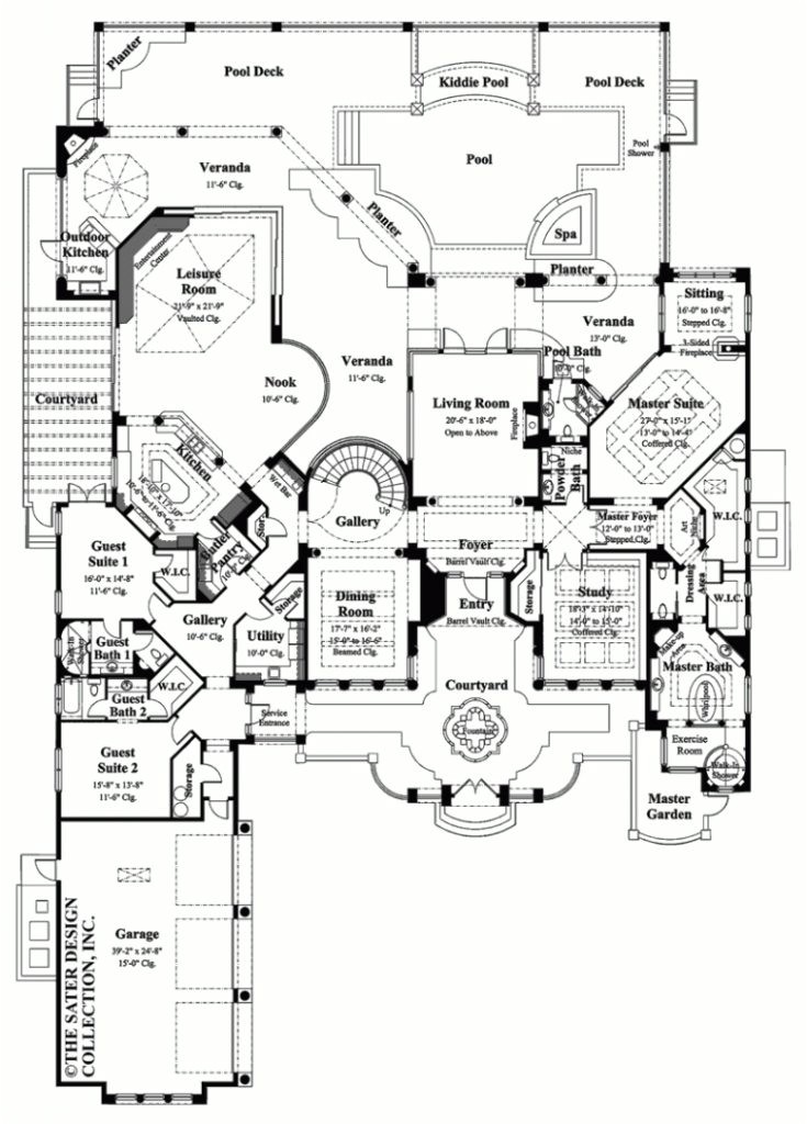 luxury luxury estate home floor plans