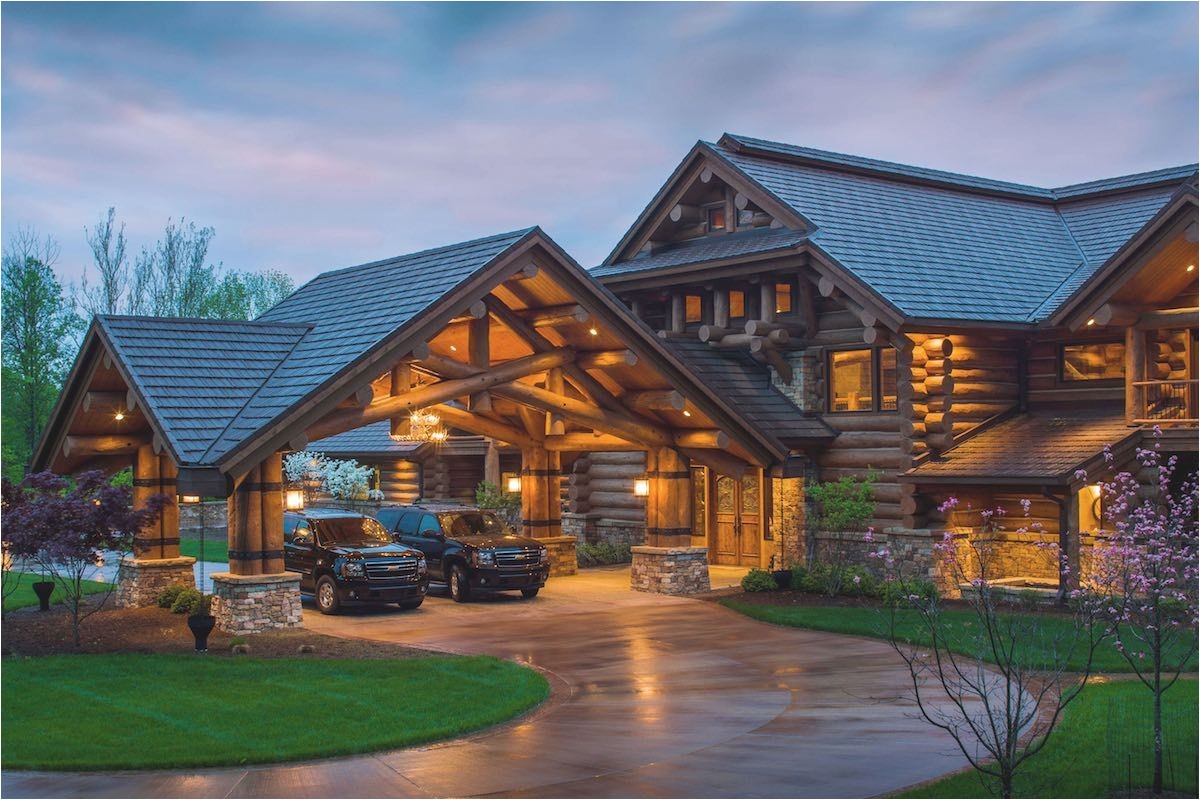 Luxury Lodge Style Home Plans Discover Western Lodge Log Home Designs From Pioneer Log