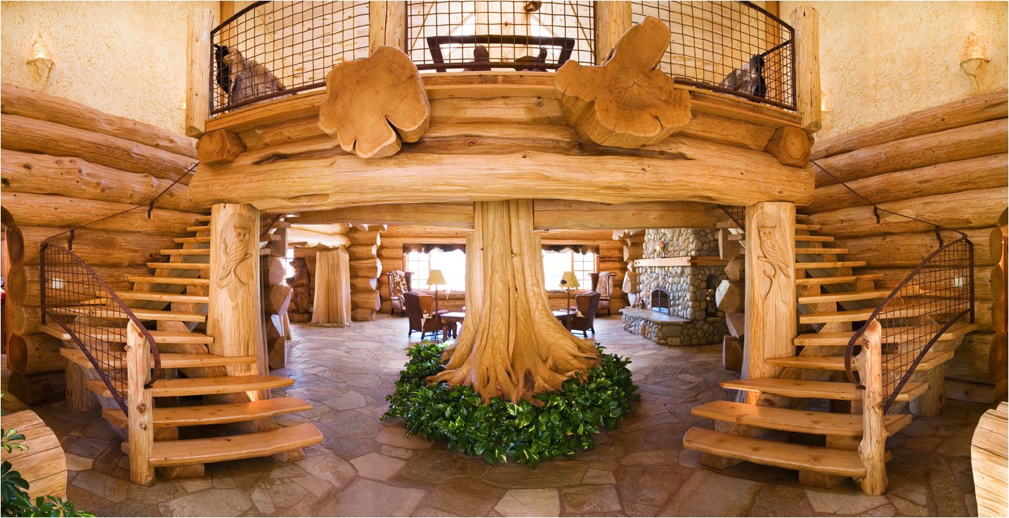 beautiful luxury log home plans massive beauty of woodwork