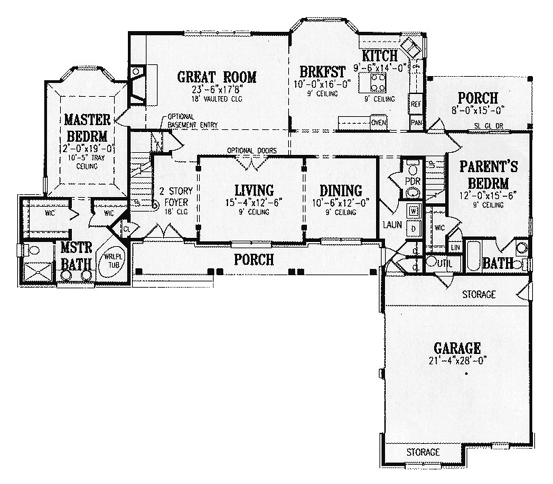 luxury southern house plans
