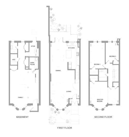 brownstone house plans