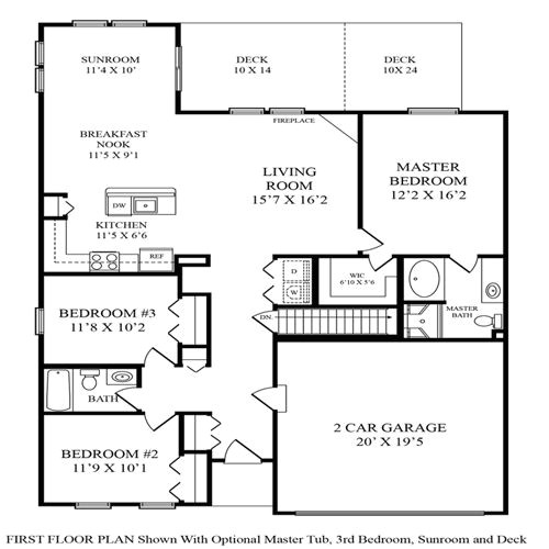 maronda homes winchester floor plan