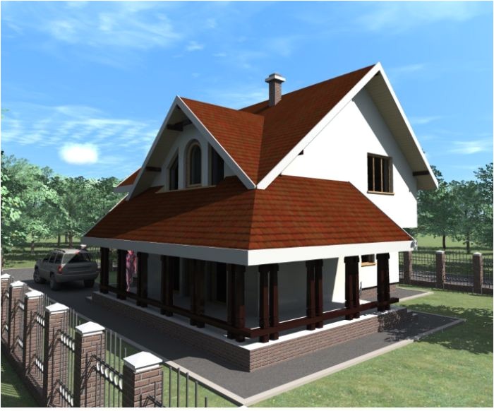 two story medium sized house plans
