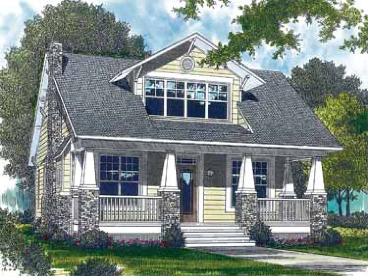 125f923da6858b55 craftsman style bungalow house plans craftsman style porch columns
