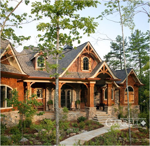 rustic luxury mountain house plan lodgemont cottage