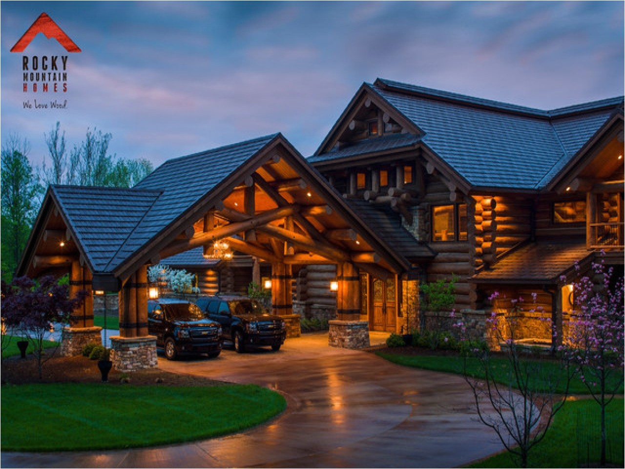 mountain lodge style home plans