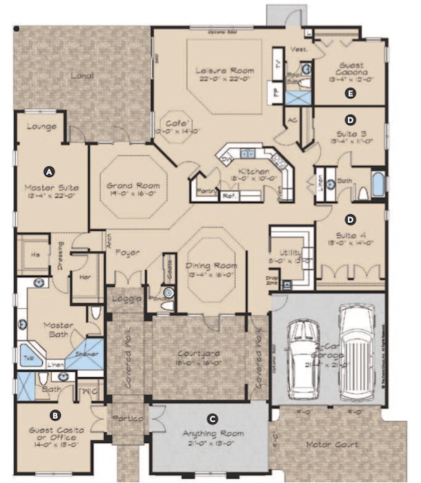 Multi Generational Homes Floor Plans