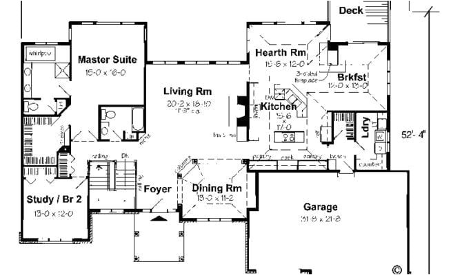 ranch style house plans with basement