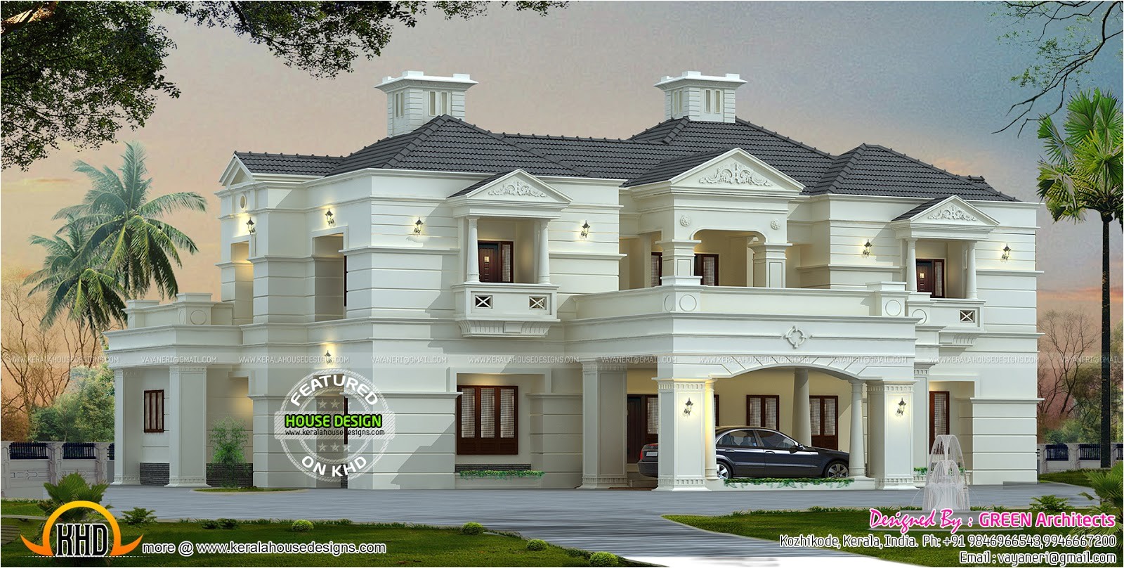 New Luxury Home Plans New Modern Luxury Home Kerala Home Design and Floor Plans
