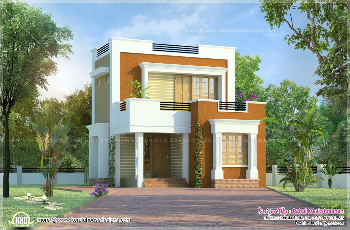 New Small Home Plans Cute Small House Design In 1011 Square Feet Kerala Home