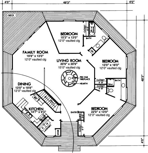 Octagon Shaped House Plans 1000 Ideas About Octagon House On Pinterest Round House