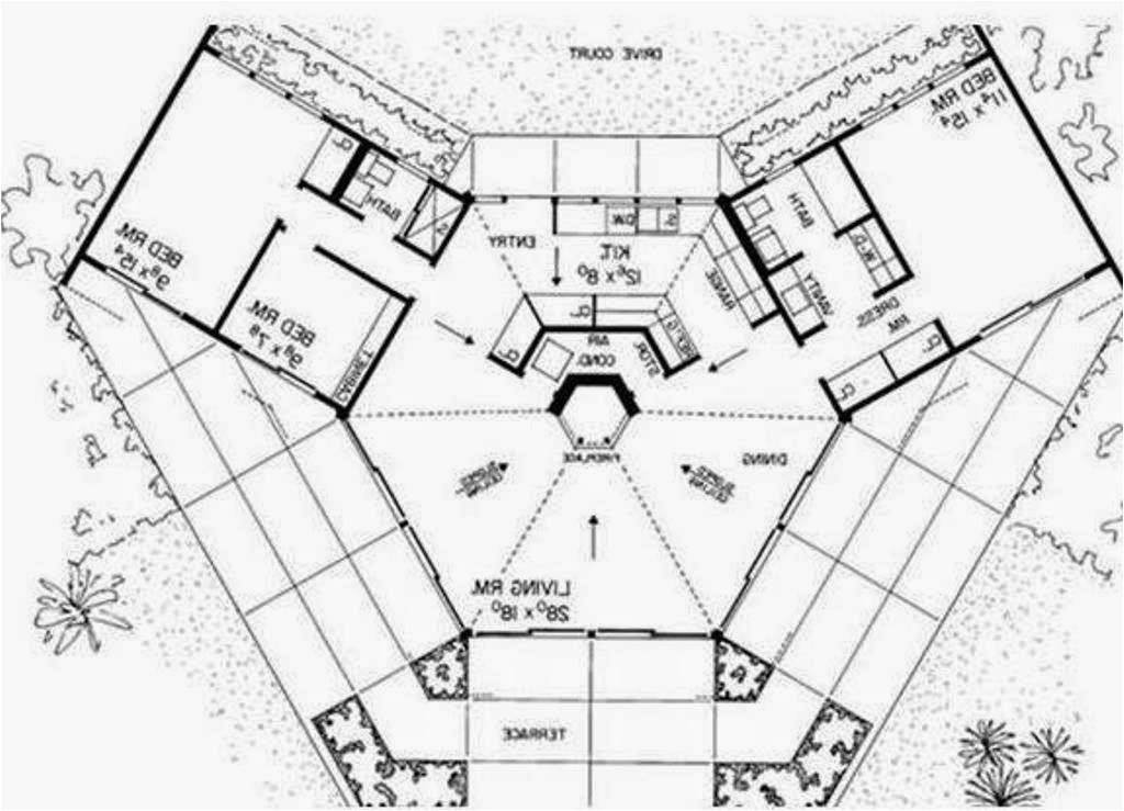 Octagon Shaped House Plans