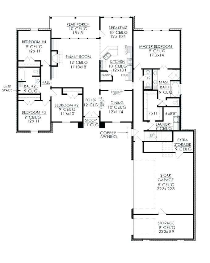 one story house plans with bonus room over garage
