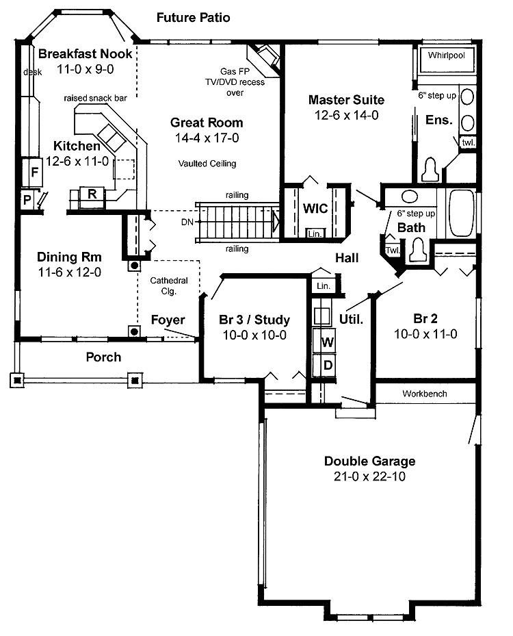 house plans open floor plan picture