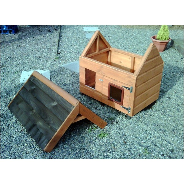 outdoor cat house plans