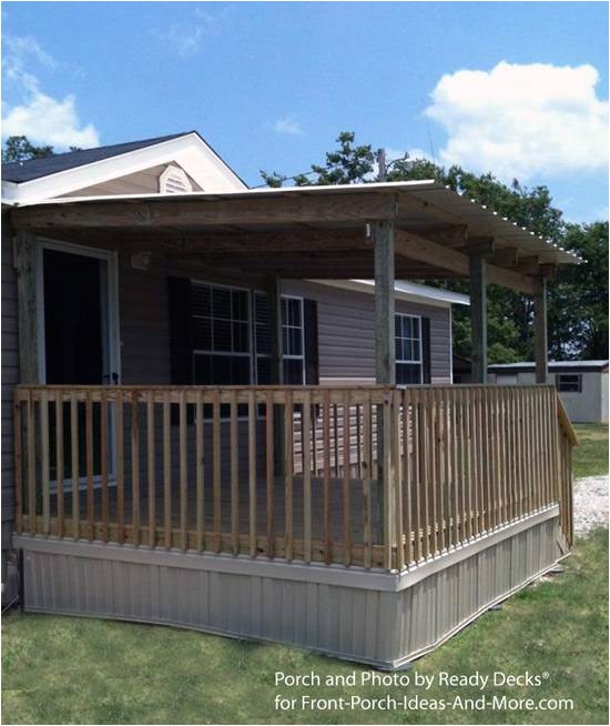 45 great manufactured home porch designs
